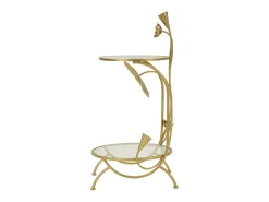 Mesa de Centro VKH803, Oro, 40x40x78 cm, Kendra Home