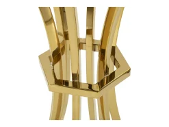 Mesa de Centro VKH879, Oro, 50x50x92 cm, Kendra Home