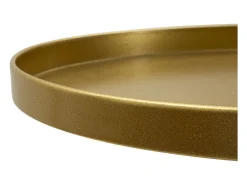 Mesa de Centro VKH578, Oro, 51x51x100 cm, Kendra Home