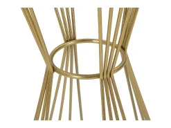 Mesa de Centro VKH590, Oro, 40x40x80 cm, Kendra Home