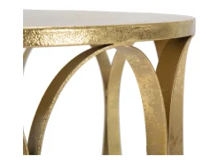 Mesa de Centro VKH520, Oro, 37x37x58 cm, Kendra Home