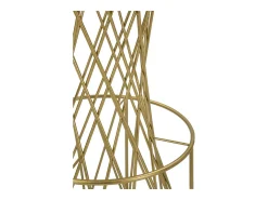 Mesa de Centro VKH805, Oro, 70x70x103 cm, Kendra Home