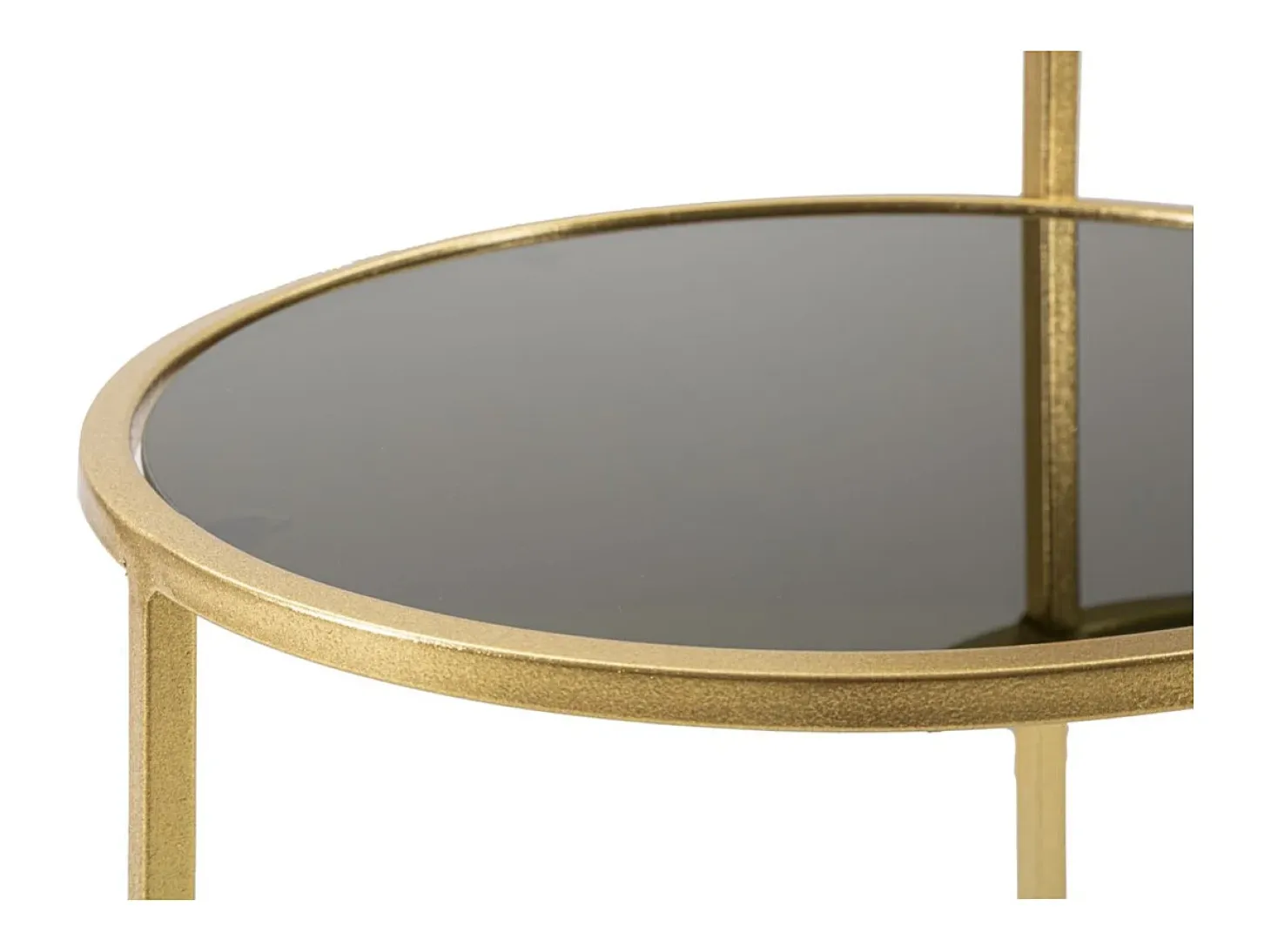 Mesa de Centro VKH570, Oro, 50x40x60,5 cm, Kendra Home