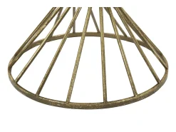 Mesa de Centro VKH549, Oro, 42x42x50 cm, Kendra Home