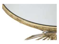 Mesa de Centro VKH549, Oro, 42x42x50 cm, Kendra Home
