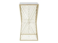 Mesa de Centro VKH594, Oro, 50x50x100 cm, Kendra Home