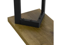 Mesa de Consola Mesa de Entrada Recibidor Estructura y Patas de Metal, Estilo Industrial 120 x 75 x 20 cm FSB50-PF SoBuy ES