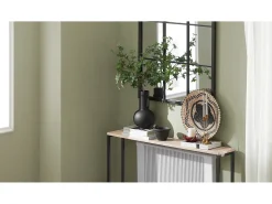 Mesa de Entrada Recibidor Mesa de Consola 120 x 20 x 80 cm FSB19-XL-Z SoBuy ES