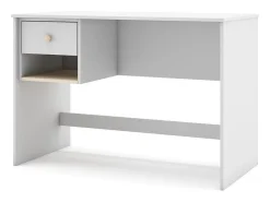 Mesa de escritorio Misty Breeze Blanco - Oak Soft