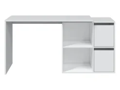 Mesa de escritorio multiposición Spacio Blanco Artik (Blanco Mate)
