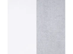 Mesa de escritorio multiposición en blanco mate y gris cemento 136x139 cm Move Blanco Artik (Blanco Mate) - Gris Cemento