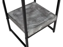 Mesa de flores MCW-K71, gris oscuro, 61cm