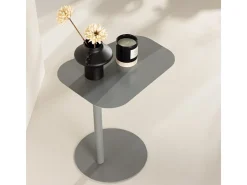 Mesa de rincón SanJose gris claro.