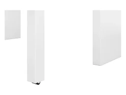 Mesa escritorio extensible con 2 cajones - L100 cm - Consola