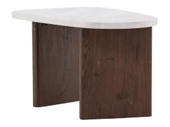 Mesa esquinera Grönvik gris claro.