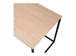 Mesa estudio Mia roble Nordish/negro 120x60 cm Adec