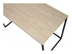Mesa estudio Mia roble Nordish/negro 120x60 cm Adec