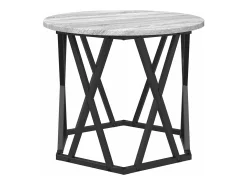 Mesa lateral 2 piezas Gris sonoma 50 x 50 x 40 cm