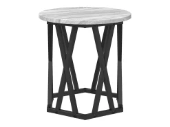 Mesa lateral 2 piezas Gris sonoma 50 x 50 x 40 cm