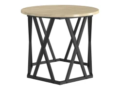 Mesa lateral 2 piezas Roble Sonoma 50 x 50 x 40 cm