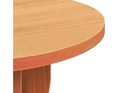 Mesa lateral Marrón cera 39.5 x 39.5 x 53.5 cm