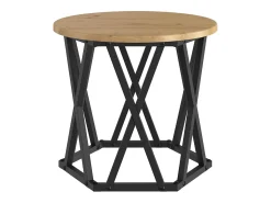Mesa Lateral Nido 3 piezas Roble artisan 53 x 53 x 40 cm