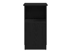 Mesa lateral Roble negro 36 x 30 x 56 cm Madera contrachapada