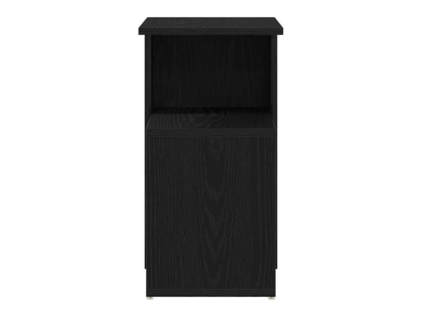 Mesa lateral Roble negro 36 x 30 x 56 cm Madera contrachapada