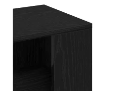 Mesa lateral Roble negro 36 x 30 x 56 cm Madera contrachapada