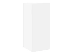 Mesas auxiliares 2 uds con estante blanco 25,5x27x60 cm