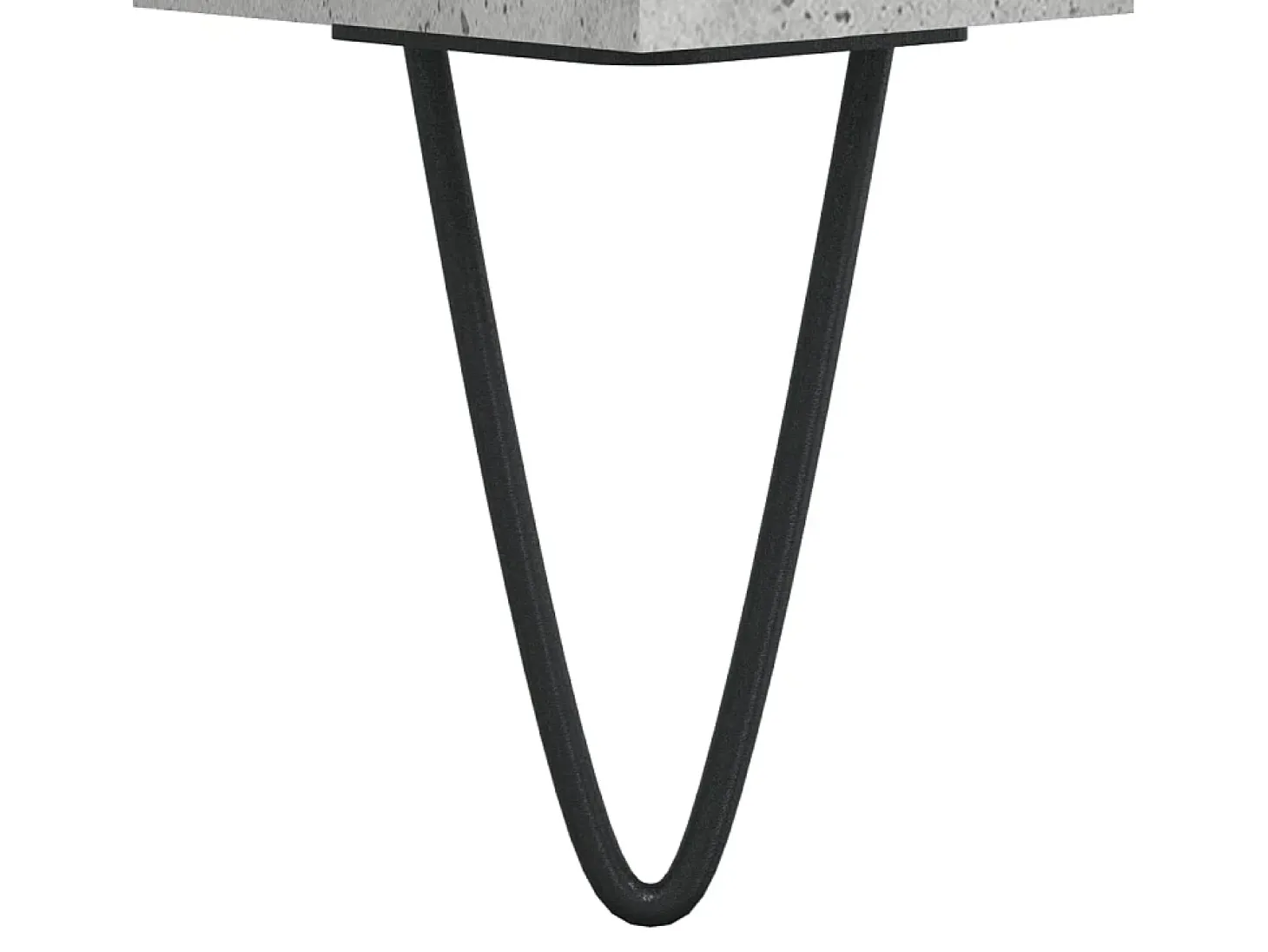 Mesas centro 2 uds madera ingeniería gris hormigón 50x46x50 cm