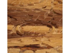 Mesas de centro 2 piezas madera maciza de sheesham