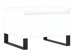 Mesas de centro 2 uds madera de ingeniería blanco 50x46x35 cm ES41807
