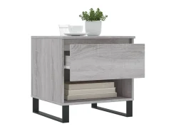 Mesas de centro 2 uds madera ingeniería gris Sonoma 50x46x50 cm ES58935