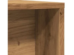 Mesas de centro apilables 2 unidades madera ingeniería roble artisan