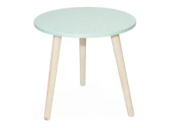 Mesita auxiliar mdf verde 44x45x45cm