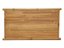 Mesita de centro de bambú 90x50x45 cm