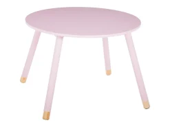Mesita mdf rosa 43x60x60cm