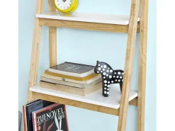 Moderna Estantería Escalonada, Librería, Estantería de Pared, Estante de 4 Plegable Niveles, FRG162-N SoBuy ES