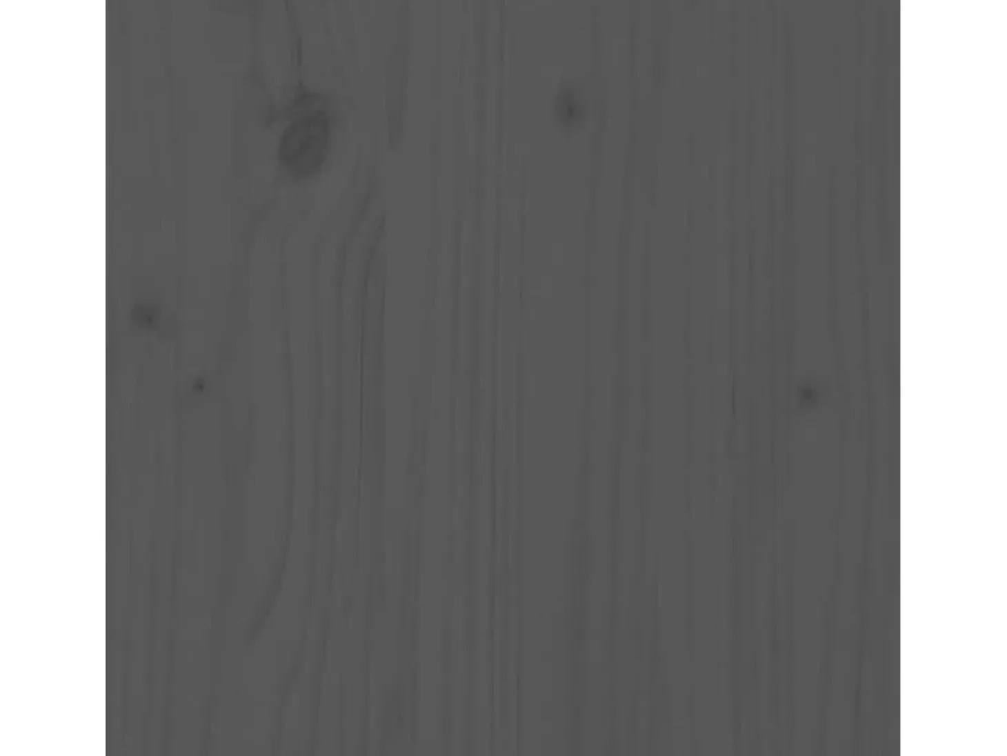 Modrin Estantería/divisor de espacios madera maciza gris 60x35x125 cm