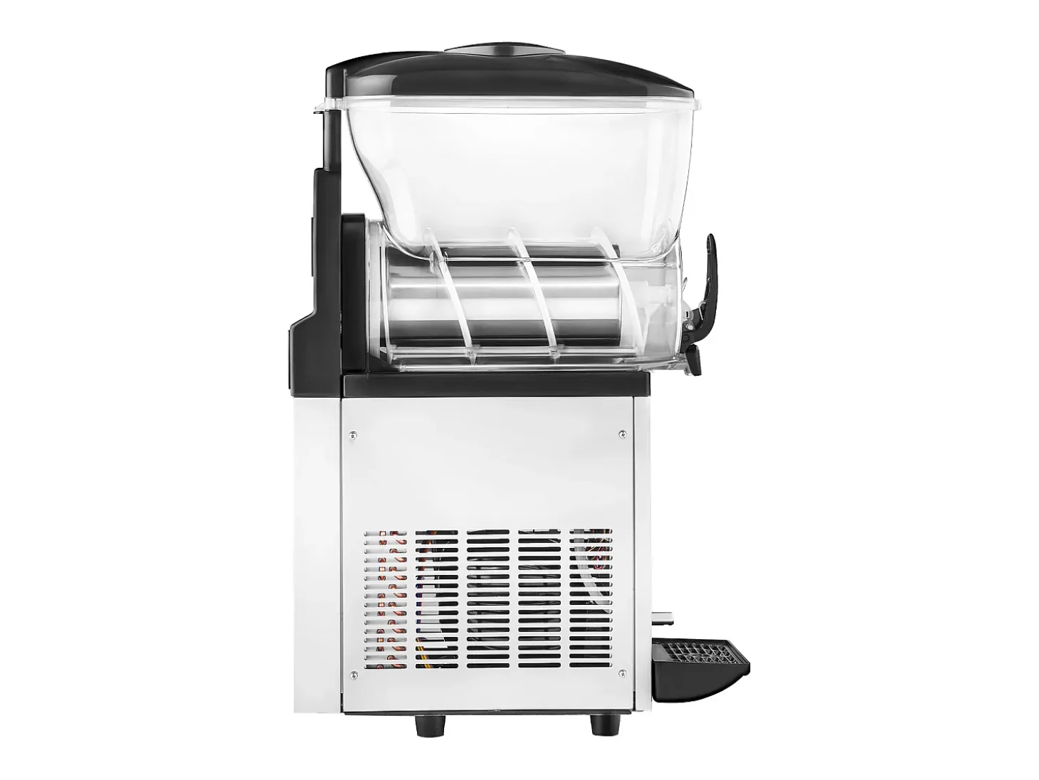 Máquina de Granito SucceBuy, Depósito Único de 15 L, Acero Inoxidable, Distribuidor de Bebidas Heladas, para Hogar, Restaurantes, Cafés, Bares