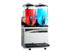 Máquina de Granito SucceBuy, 2 Depósitos de 15 L, Acero Inoxidable, Distribuidor de Bebidas Heladas, para Hogar, Restaurantes, Cafés, Bares