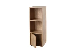 Mueble 3 estantes con una puerta