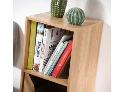 Mueble 3 estantes con una puerta