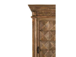 Mueble bar con puerta frontal fabricado en madera de mango