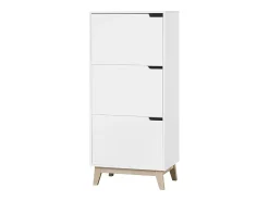 Mueble de almacenaje blanco 3 puertas LEENA