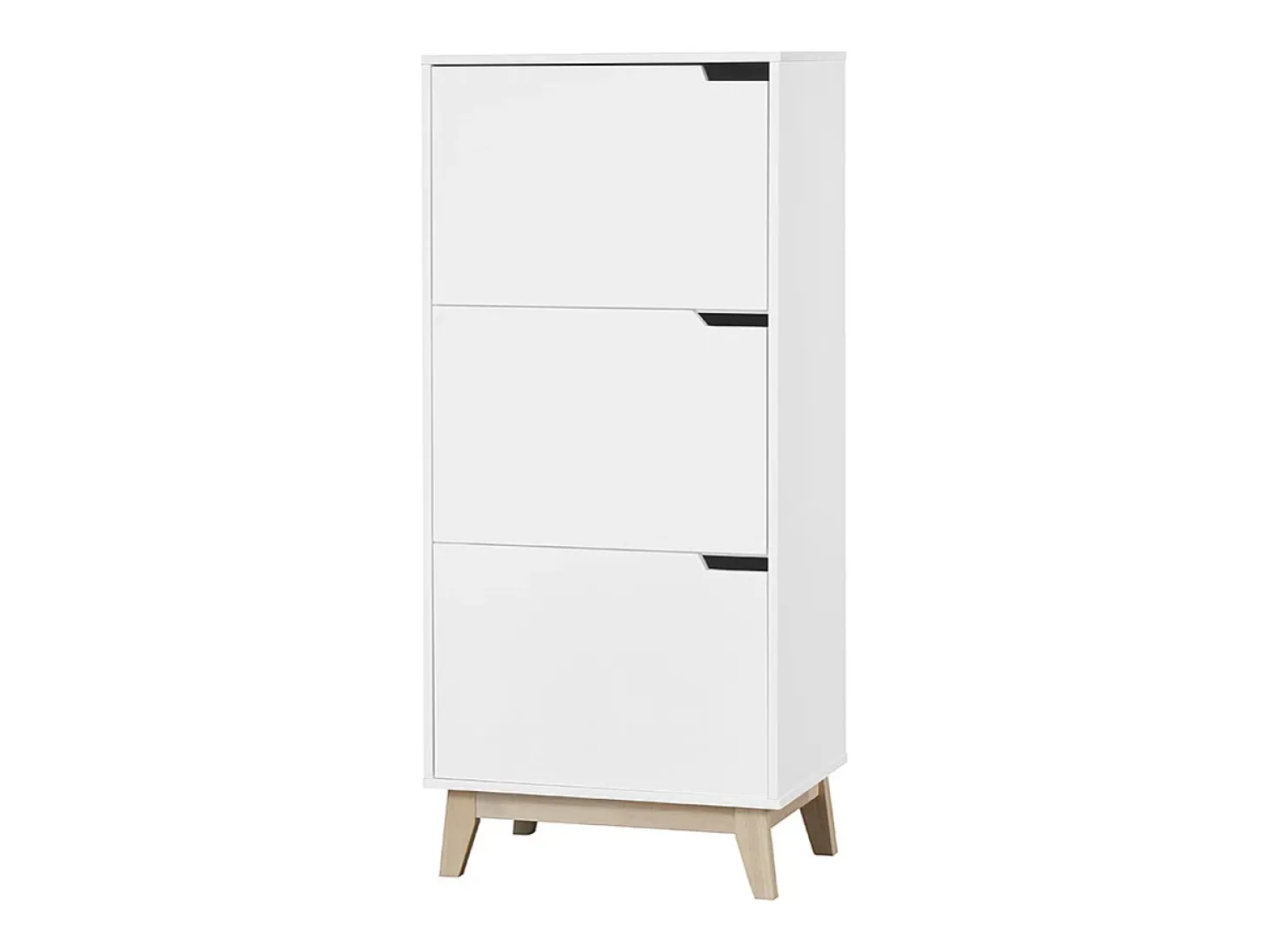 Mueble de almacenaje blanco 3 puertas LEENA