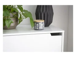 Mueble de almacenaje blanco 3 puertas LEENA