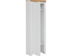 Mueble de entrada 1 puerta Hella Blanco y Madera