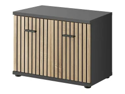 Mueble de entrada POLO - Armario, zapatero, columna, cómoda, espejo, ropero.